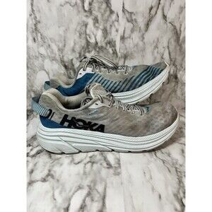 Hoka Shoes Women's 9.5 One One Rincon "Ocean Fog" Running Walking Sneakers